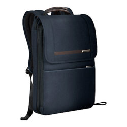 Briggs & Riley Kinzie Flapover Expandable Backpack Navy